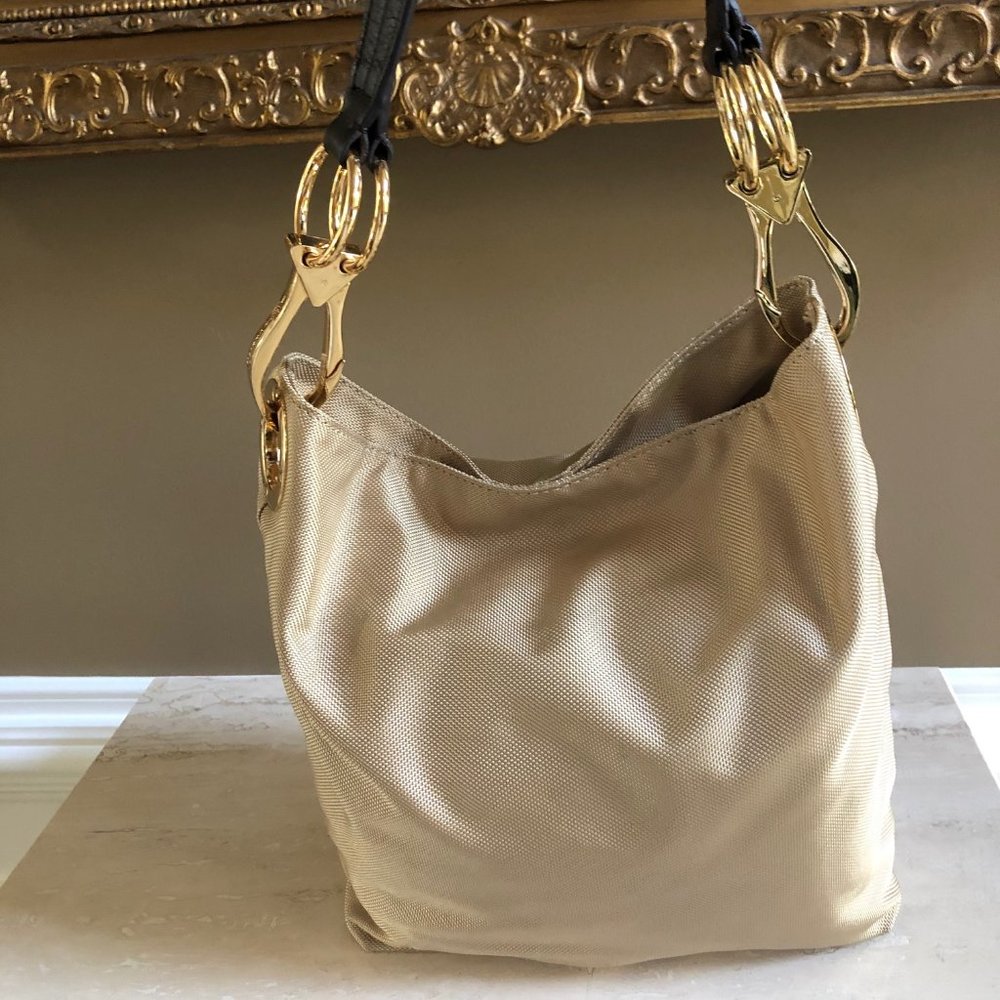 JPK Paris 75 Gold Bucket Purse